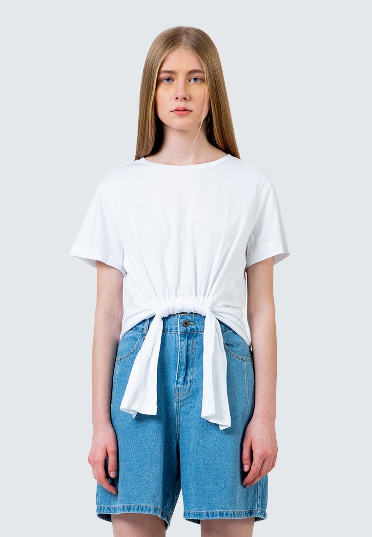 Off white Twisted T-Shirt