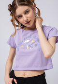 Printed Crop T-shirt