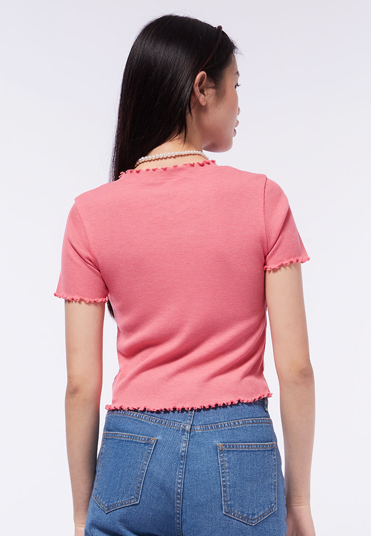 Ruffles Short Sleeve Top
