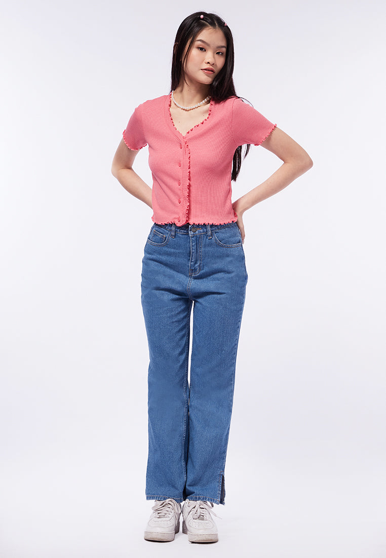Ruffles Short Sleeve Top
