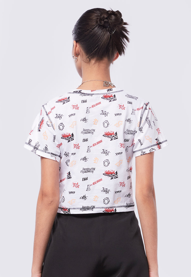 Inside Out Crop T-Shirt