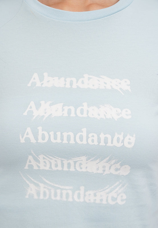 Round Hem Fitted Graphic Tee