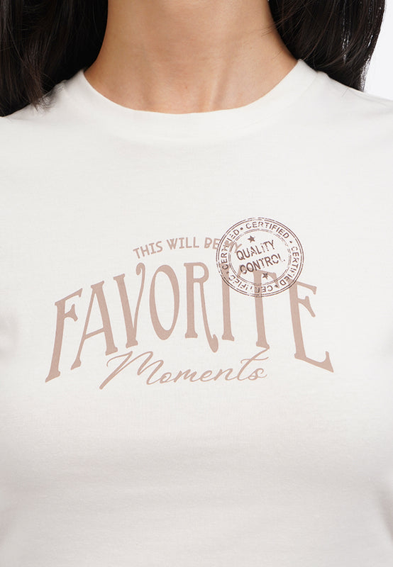 Back Tie Short Sleeve Graphic T-Shirt