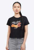 Short Sleeve Graphic Crop T-Shirt