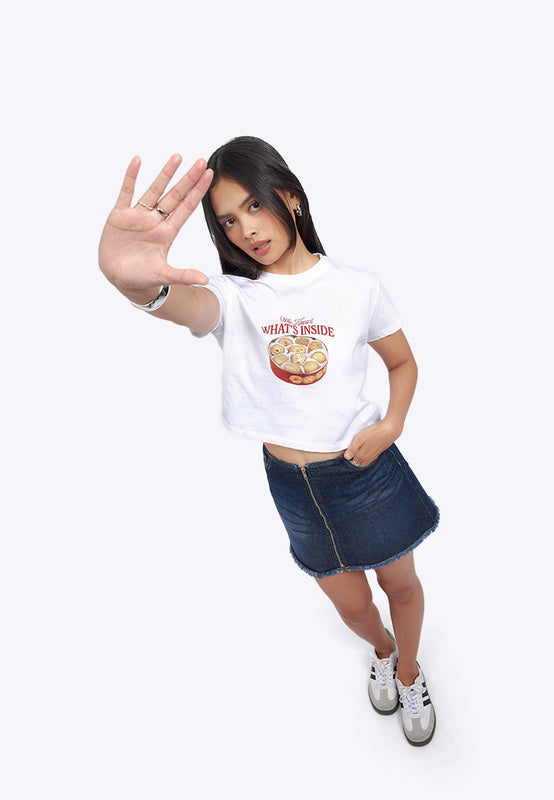 Short Sleeve Graphic Crop T-Shirt