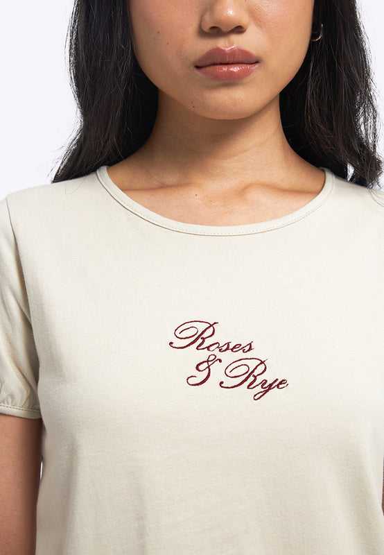 Puff Sleeve Graphic T-Shirt