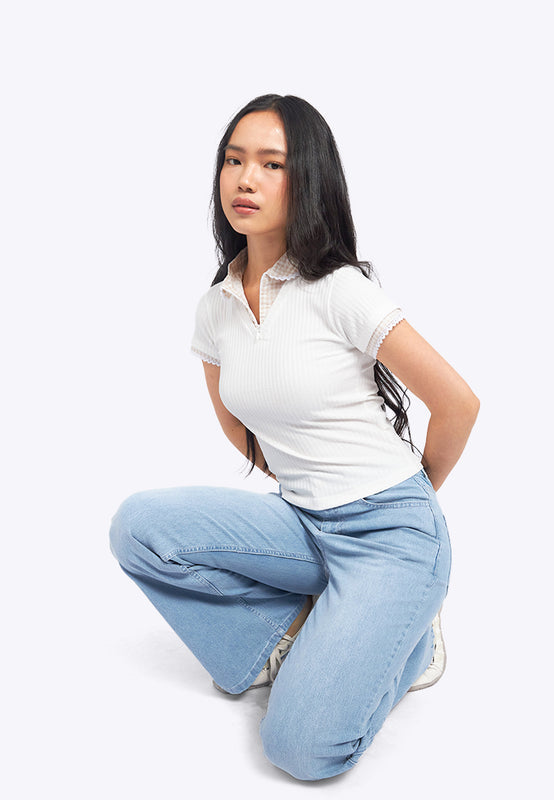 Short Sleeve Layered Top