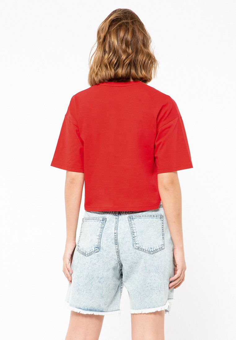 Printed Crop -Shirt