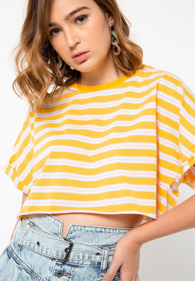 Stripe Crop Top