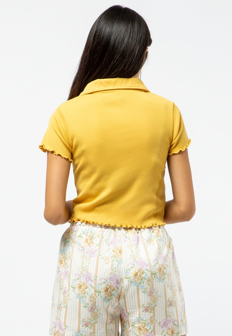 V-neck Polo Shirt