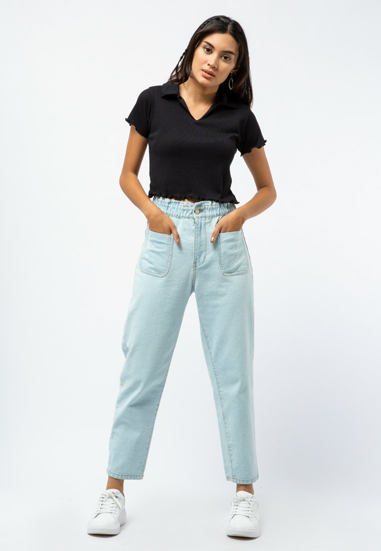 V-neck Polo Shirt