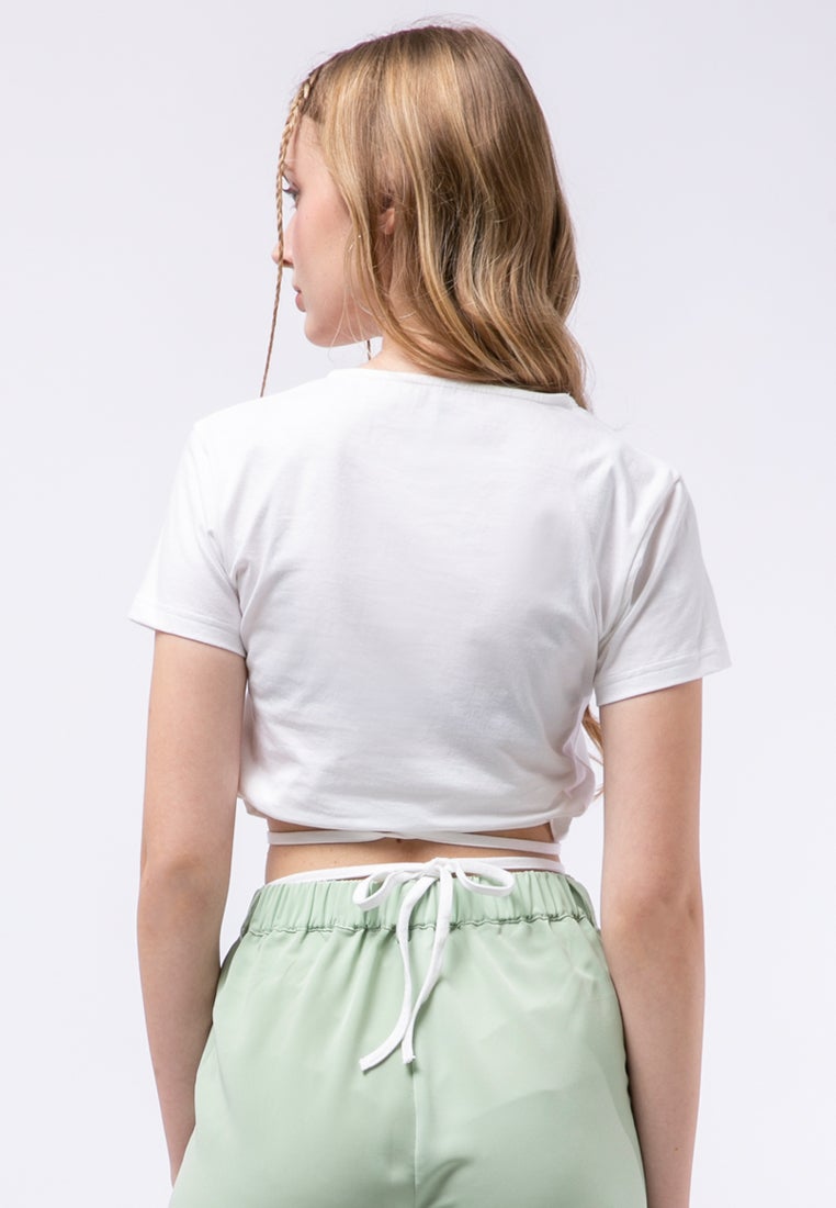 Short Sleeve T-shirt with Strap