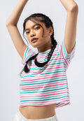 Striped Crop T-shirt