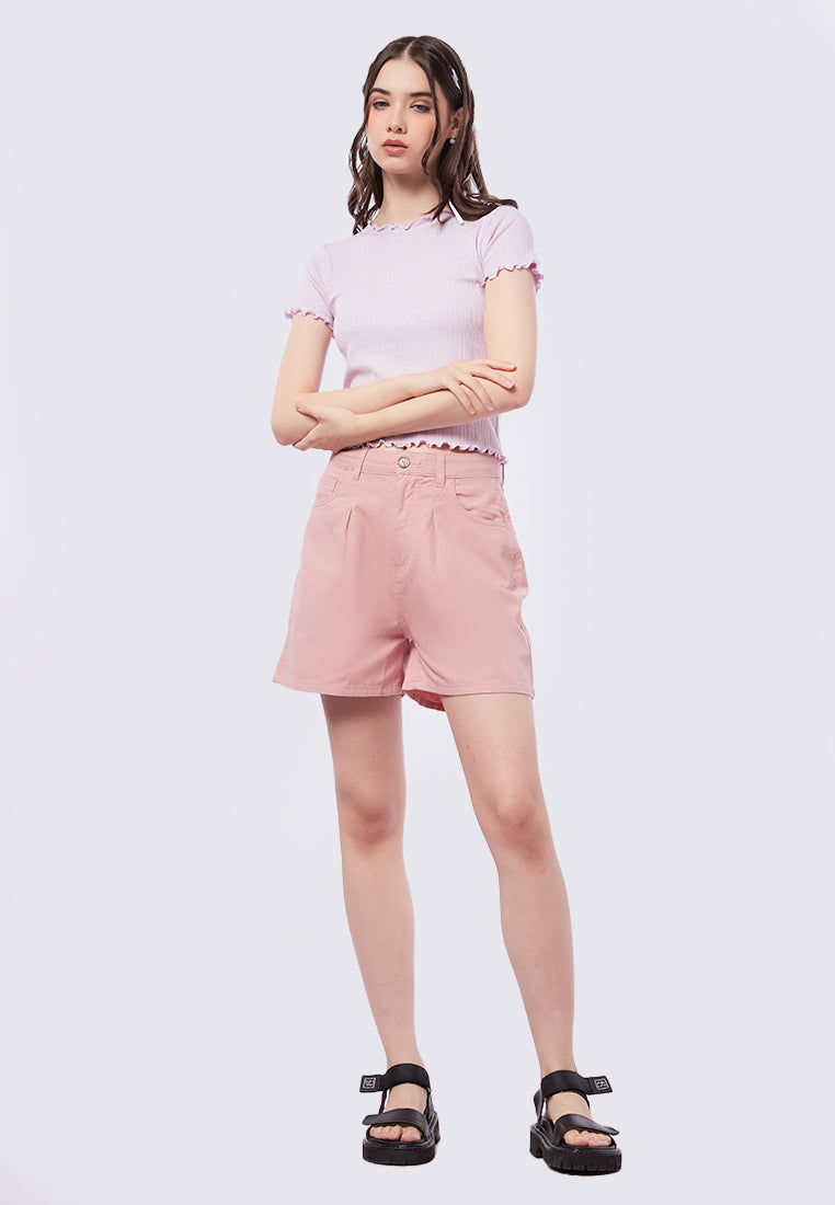 Lettuce Hem Rib Top