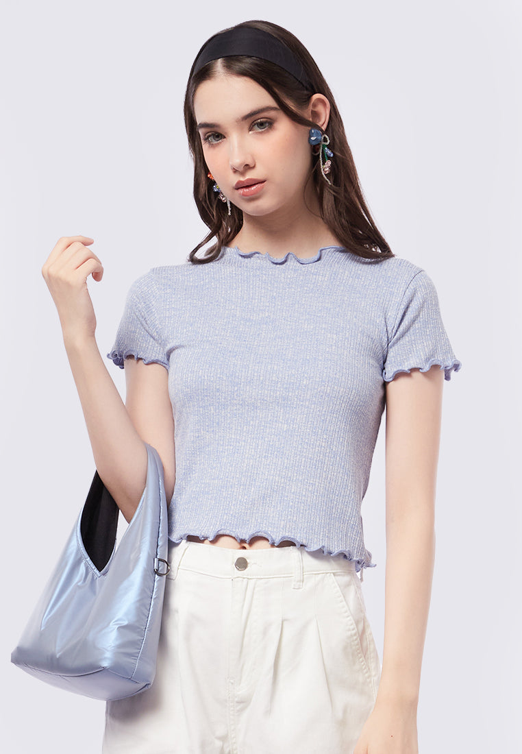 Lettuce Hem Rib Top