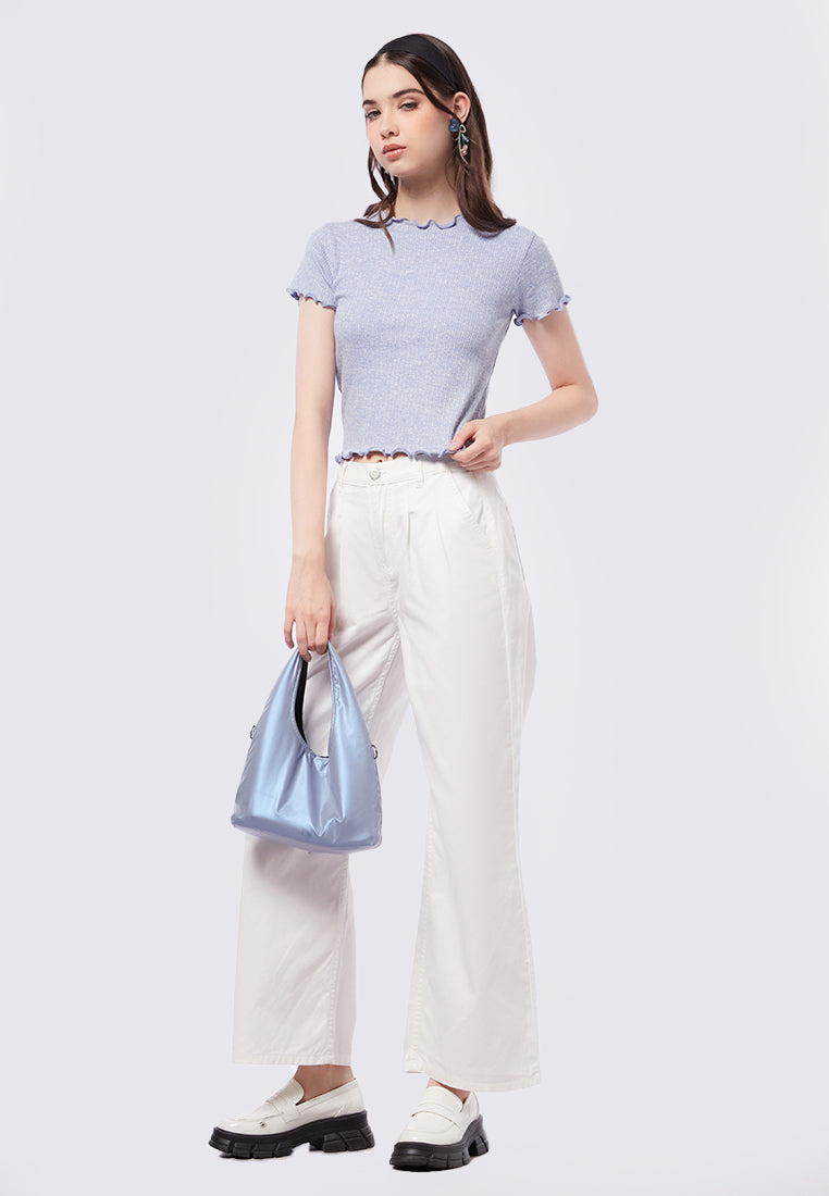 Lettuce Hem Rib Top