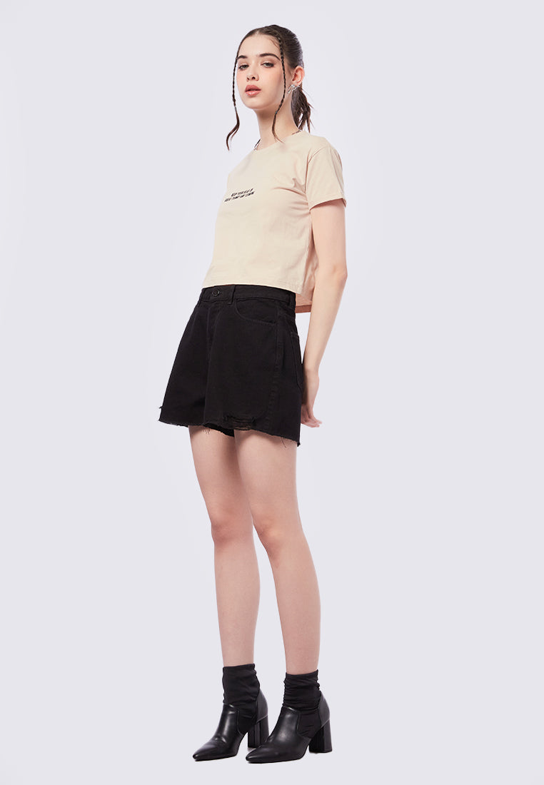 Graphic Crop T-Shirt