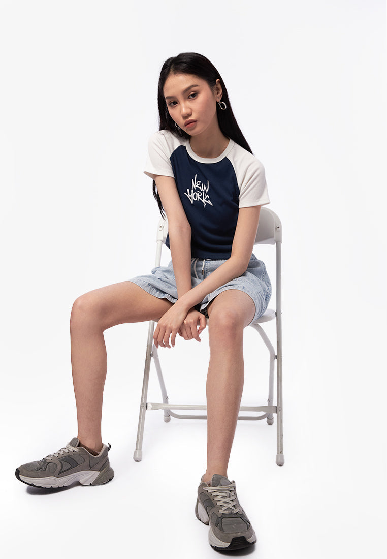 Short Sleeve Raglan T-Shirt
