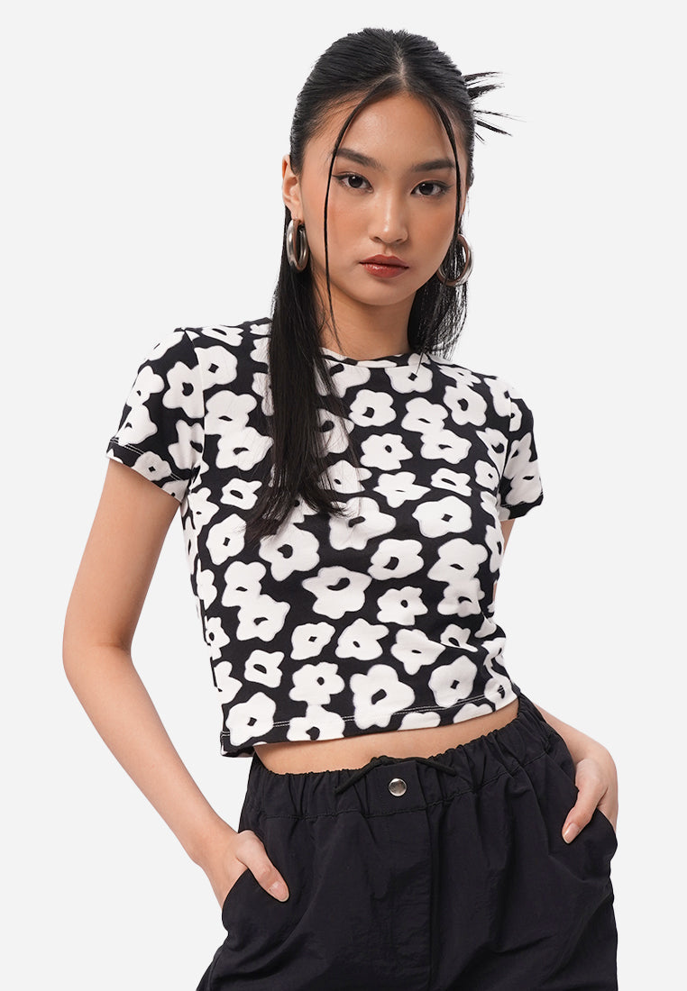 Printed Short Sleeve T-Shirt