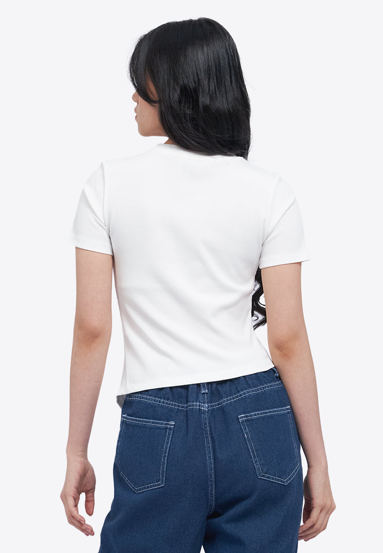 Asymmetric Ruched Top