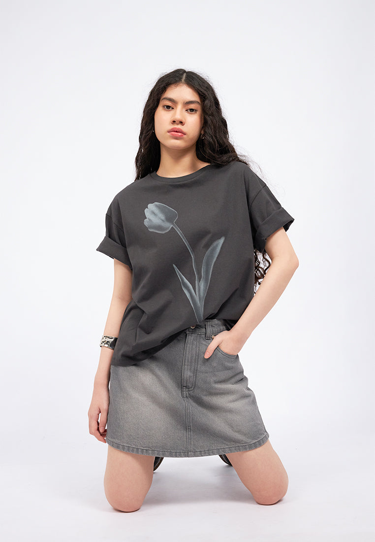 Short Sleeve Graphic Loose T-Shirt