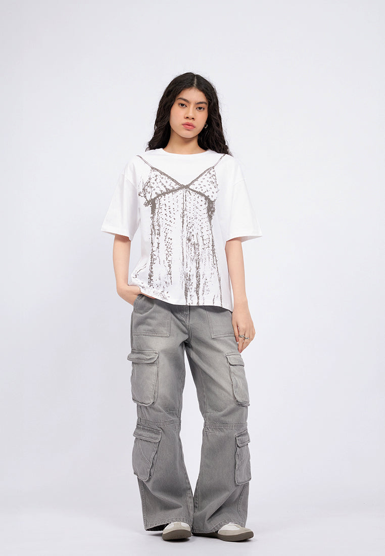 Short Sleeve Graphic Loose T-Shirt