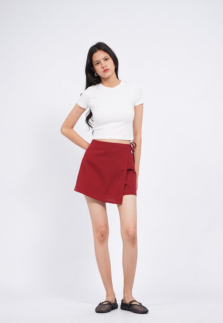 Rhine Stone Short Sleeve T-Shirt