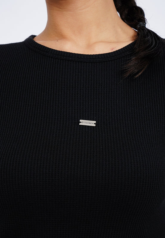 Cap Sleeve Fitted T-Shirt