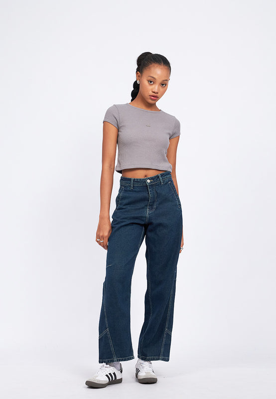 Cap Sleeve Fitted T-Shirt