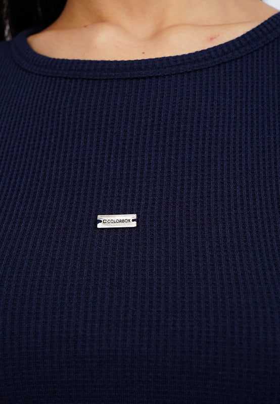 Cap Sleeve Fitted T-Shirt