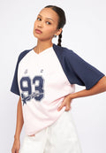 Short Sleeve Graphic Raglan Jersey