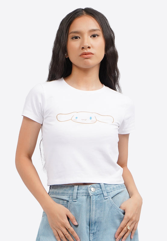 Cinnamoroll Short Sleeve Crop T-Shirt