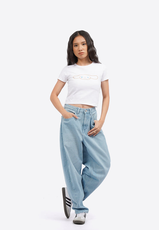 Cinnamoroll Short Sleeve Crop T-Shirt