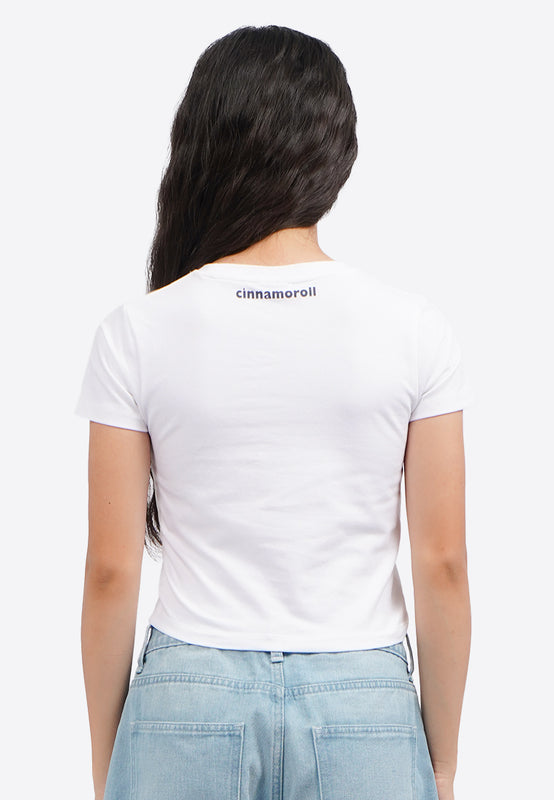 Cinnamoroll Short Sleeve Crop T-Shirt