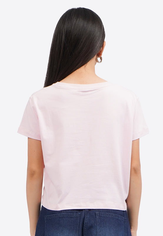 Kuromi Short Sleeve Crop T-Shirt