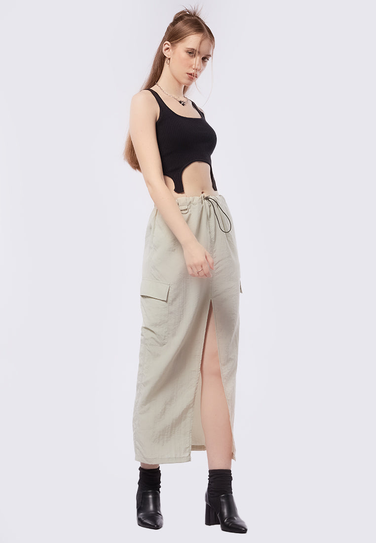 Strappy Sleeveless Knit Top