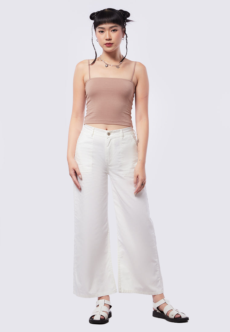 Basic Camisole Top Brown