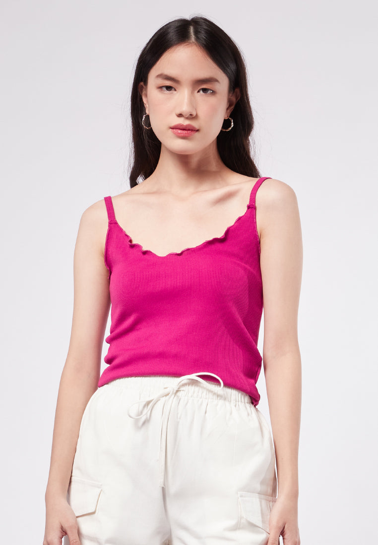 Lettuce Crop Tank Top
