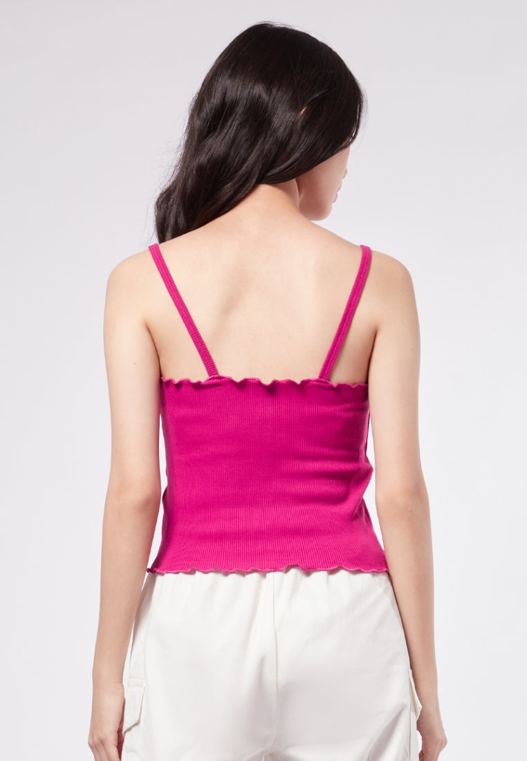 Lettuce Crop Tank Top
