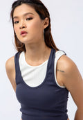 Cut Out Layer Sleeveless Top