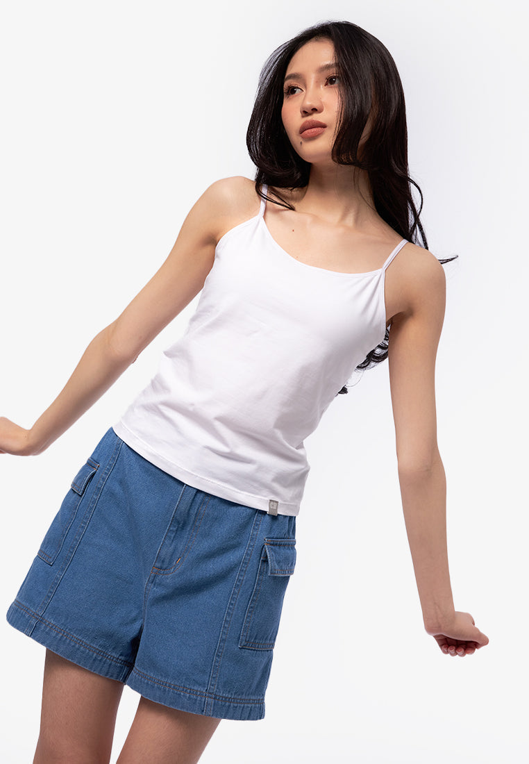 Basic Camisole Top White
