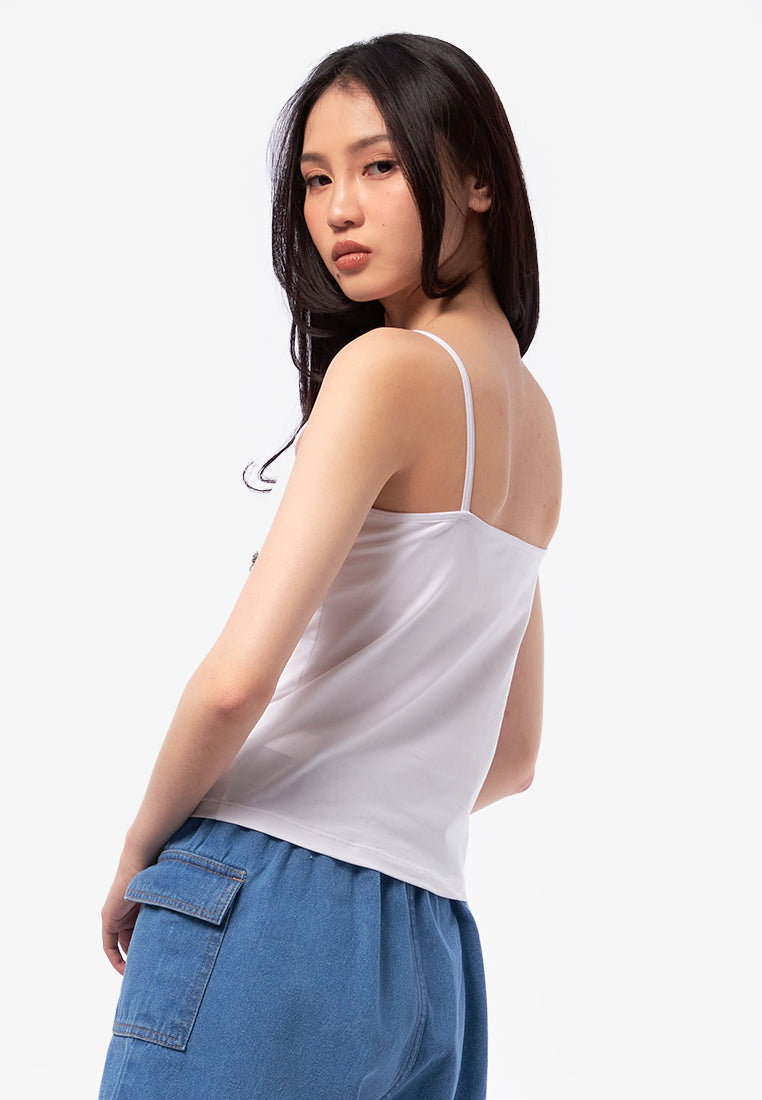 Basic Camisole Top White