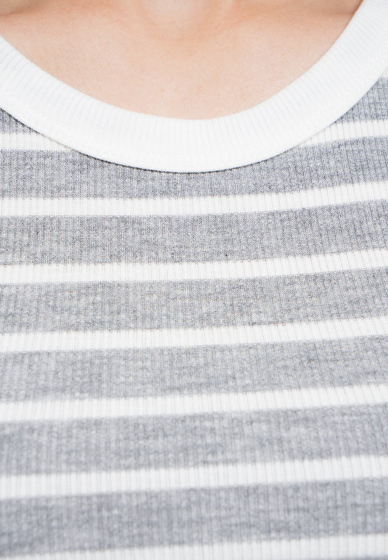 Striped Tank Bra