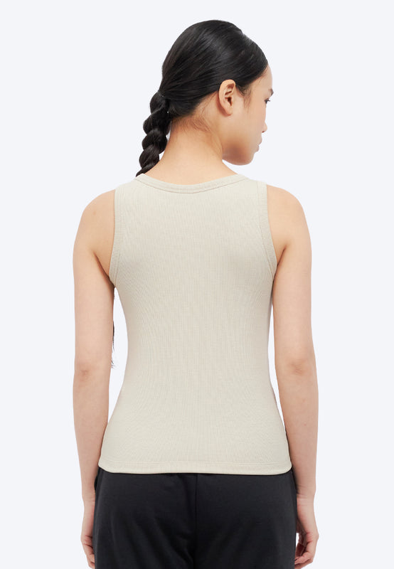 Round Neck Sleeveless Bra Top