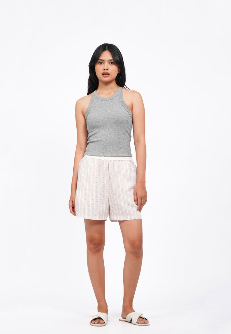 Halter Neck Tank Bra Top