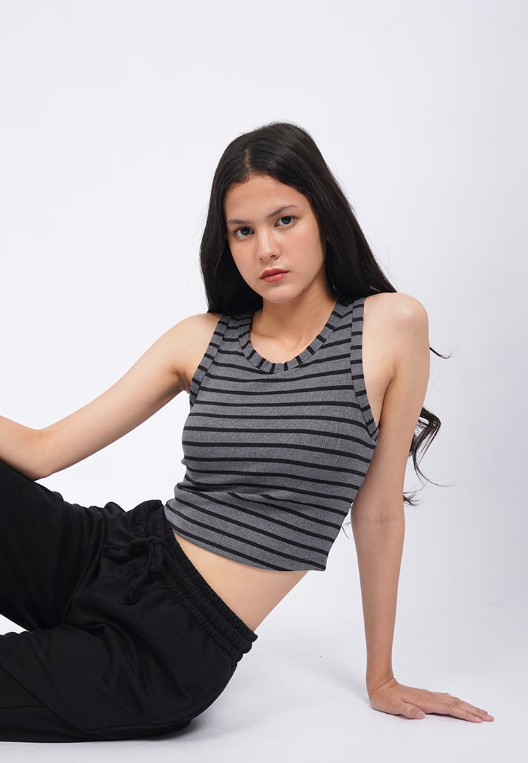 Round Neck Camisole Bra Top