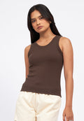 Fitted Tanktop with Bra Pads