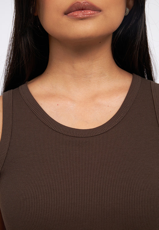 Fitted Tanktop with Bra Pads