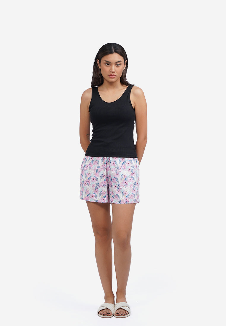 Basic Sleeveless Bra Top Black