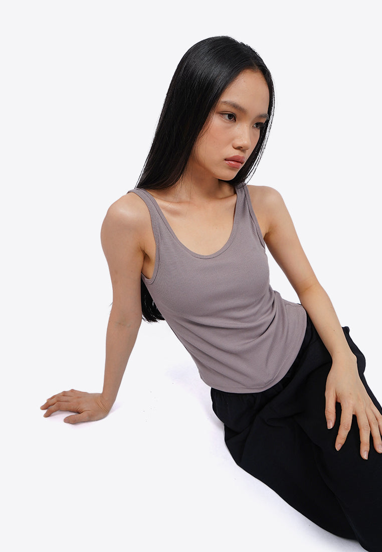 Sleeveless Textured Bra Top
